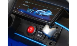 Электромобиль BMW I4 синий