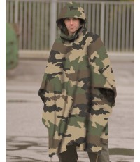CCE Camo Ripstop lietus pončo