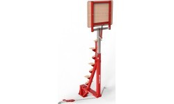 PIVOTING ACCESS PLATFORM FOR PIT-MOUNTED RINGS WITH BEDDING (*)