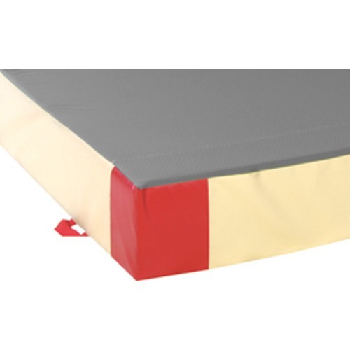 ADDITIONAL SAFETY MAT - SINGLE DENSITY - PVC AND JERSEY COVER - 300 x 200 x 30 cm