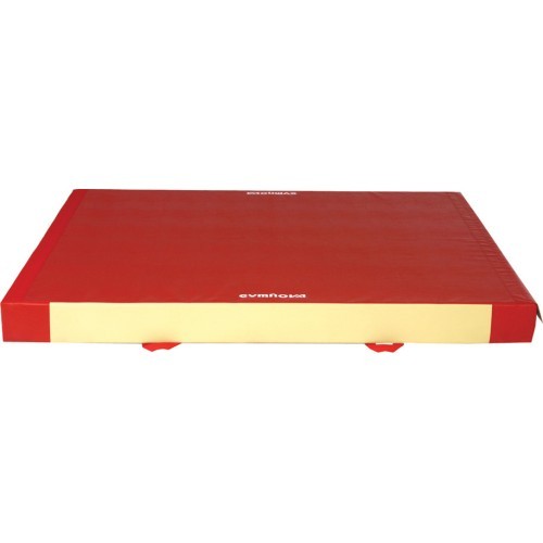 SAFETY MAT 3m x 1.5m x 20cm WITH VELCRO BIB DOWN 1.5m WIDTH (SECOND HAND)