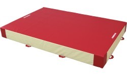 TRADITIONAL SAFETY MAT - SINGLE DENSITY - PVC COVER - 300 x 200 x 30 cm