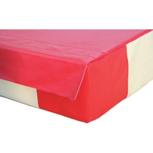 STANDARD SAFETY MAT - SINGLE DENSITY - PVC COVER - WITH ATTACHMENT STRIPS - 300 x 200 x 20 cm
