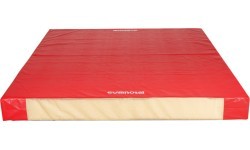 TRADITIONAL SAFETY MAT - SINGLE DENSITY - PVC COVER - 240 x 200 x 20 cm