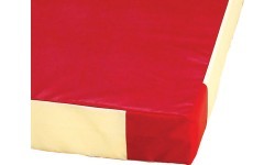 TRADITIONAL SAFETY MAT - SINGLE DENSITY - PVC COVER - 200 x 150 x 20 cm