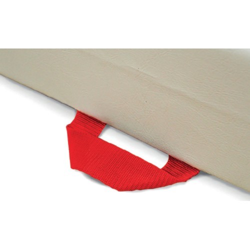 ADDITIONAL SAFETY MAT - SINGLE DENSITY - PVC AND JERSEY COVER - 200 x 140 x 10 cm