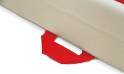 Papildu drošības paklājs, vienkārša blīvuma, PVC pārvalks, 200 x 140 x 10 cm