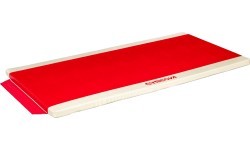 MAT FOR SCHOOL - PVC COVER - WITH SIDE ATTACHMENT STRIPS - WITHOUT REINFORCED CORNERS - 200 x 100 x 5 cm