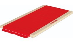MAT FOR SCHOOL - PVC COVER - WITH SIDE ATTACHMENT STRIPS - WITHOUT REINFORCED CORNERS - 200 x 100 x 5 cm