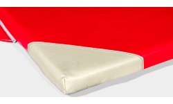 5 vingrošanas paklāju komplekts skolām, PVC, ar stiprinājuma lentēm un pastiprinātiem stūriem, 200 x 100 x 4 cm