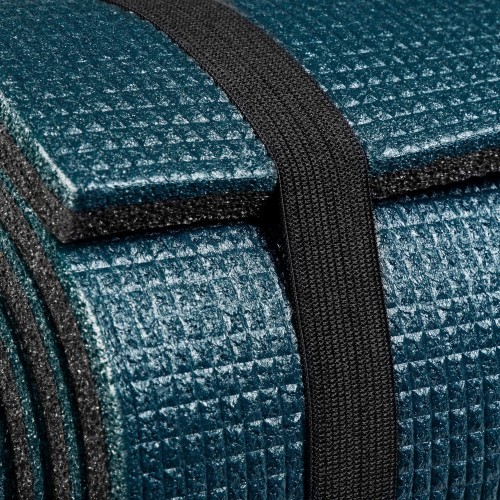A two-layer sleeping pad with increased mechanical resistance 180x50x1 cm green Spokey CAMPER