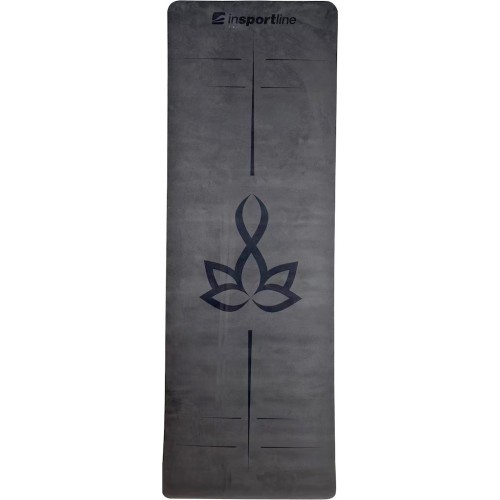 Jogas paklājs inSPORTline Padvana 183 x 61 x 0,4 cm - Black