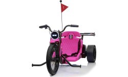 Электромобиль Drift Bike 21, розовый