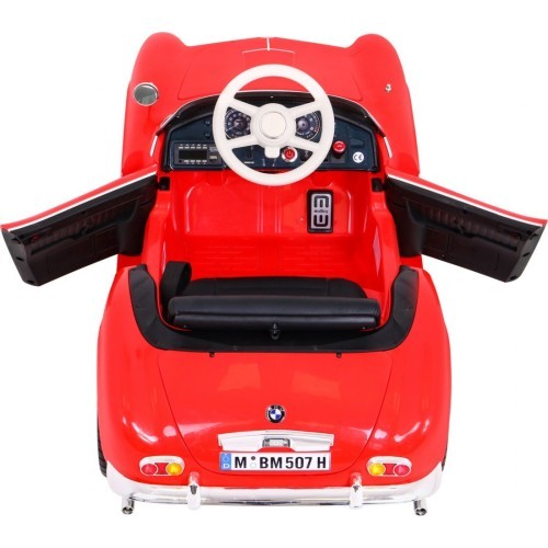 Электромобиль BMW 507 Retro, красный