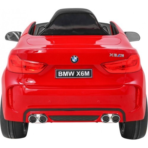 Elektromobilis BMW X6M sarkans