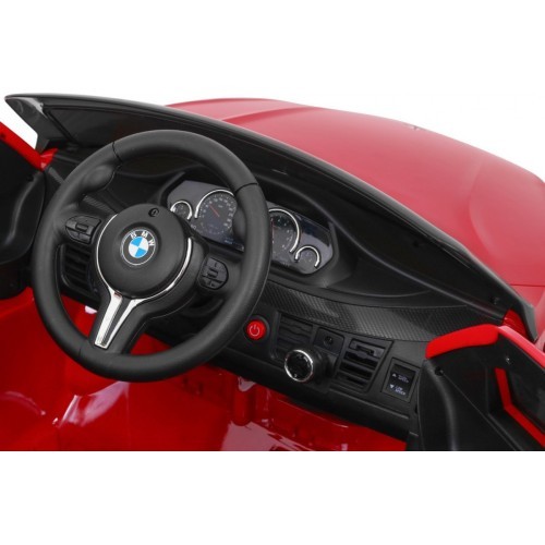 Vehicle BMW X6M Painted Red