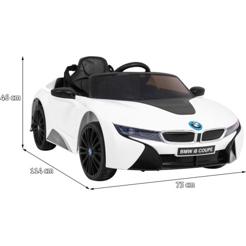 Elektromobilis bērniem BMW I8 LIFT balts