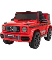 Детский электромобиль Mercedes G63, красный