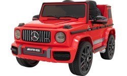 Детский электромобиль Mercedes G63, красный