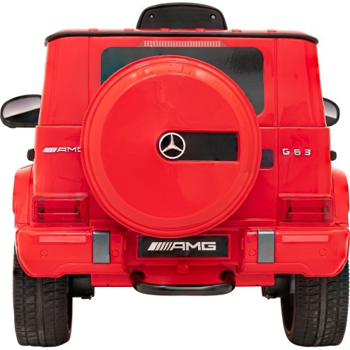 Elektromobilis bērniem Mercedes G63, sarkans