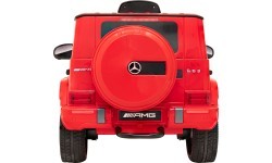 Elektromobilis bērniem Mercedes G63, sarkans