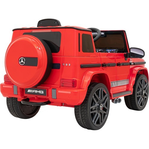 Elektromobilis bērniem Mercedes G63, sarkans