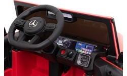 Elektromobilis bērniem Mercedes G63, sarkans