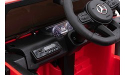 Elektromobilis bērniem Mercedes G63, sarkans