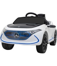 Mercedes Benz AMG EQA bērnu elektromobilis, balts