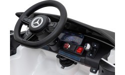 Mercedes Benz AMG EQA bērnu elektromobilis, balts