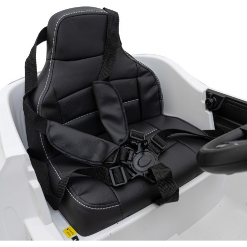 Mercedes Benz AMG EQA bērnu elektromobilis, balts