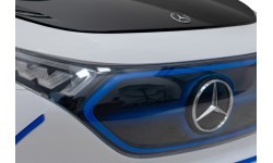Mercedes Benz AMG EQA bērnu elektromobilis, balts