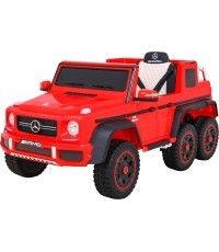 Электромобиль Mercedes G63 6x6 AMG, красный