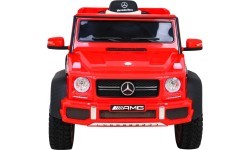 Elektromobilis Mercedes G63 6x6 AMG, sarkans