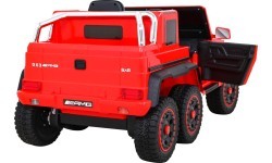 Электромобиль Mercedes G63 6x6 AMG, красный