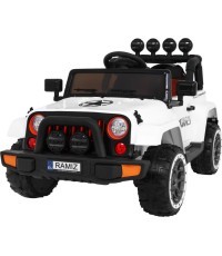 Full Time off-road vehicle 4WD White