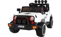 Full Time off-road vehicle 4WD White