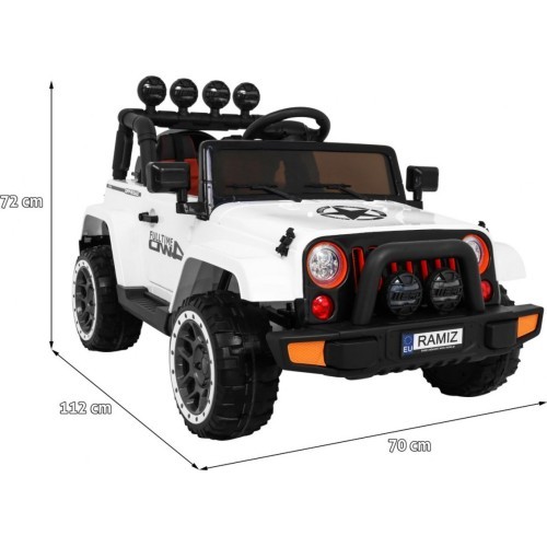 Apvidus mašīna Full Time 4WD, balta