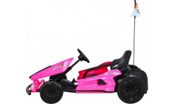 Elektromobilis Speed 7 Drift King, rozā