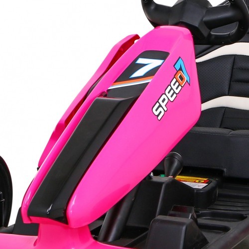 Elektromobilis Speed 7 Drift King, rozā