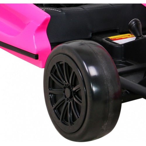 Электромобиль Speed 7 Drift King, розовый