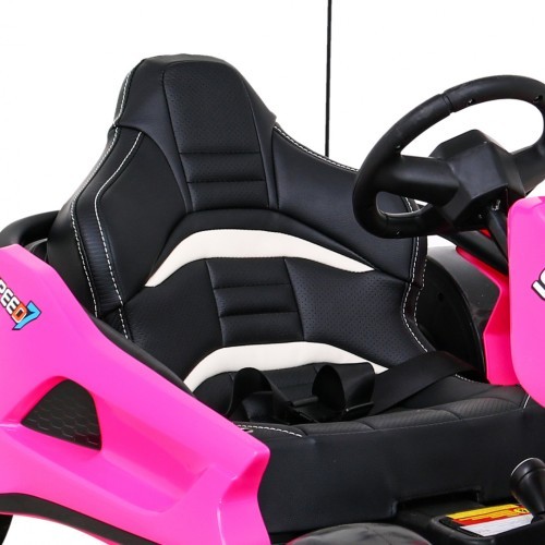 Elektromobilis Speed 7 Drift King, rozā