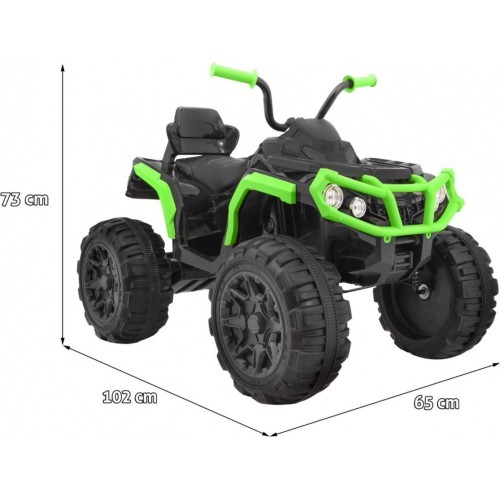 Quad ATV Black And Green