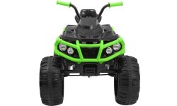 Квадроцикл ATV, чёрно-зелёный