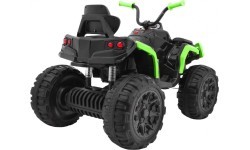 Kvadricikls ATV, melns ar zaļu