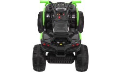 Kvadricikls ATV, melns ar zaļu