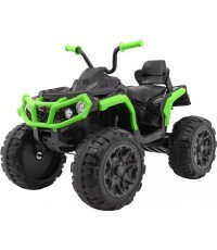 Vehicle Quad ATV 2 4 G BDM0906 black and green