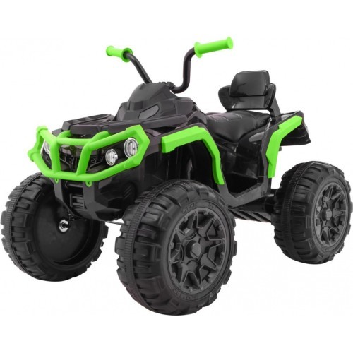 Kvadricikls ATV, melns ar zaļu