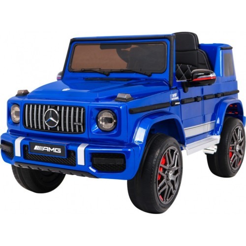 Elektromobilis Mercedes G63, zils