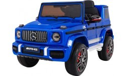 Электромобиль Mercedes G63, синий